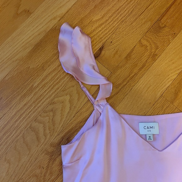 Cami NYC Light Pink Satin Camisole Top - Picture 2 of 3